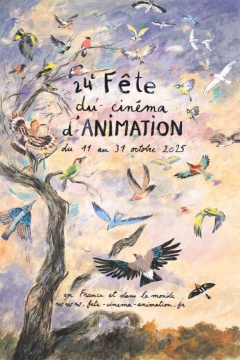 Affiche de la Fête du cinéma d'animation 2025