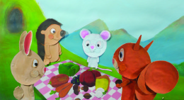 Image du film "Le Petit Hérisson partageur".